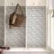 InHome Cambridge Brick Gray Peel & Stick Wallpaper